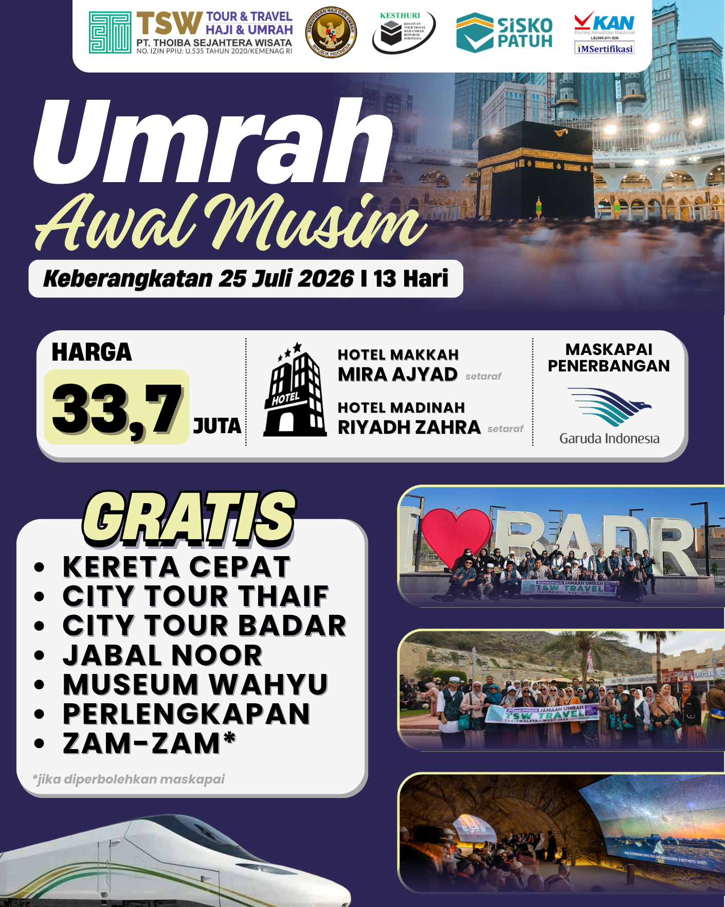 Umrah Awal Musim 1448 H